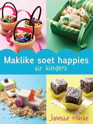 cover image of Maklike Soet Happies vir Kinders